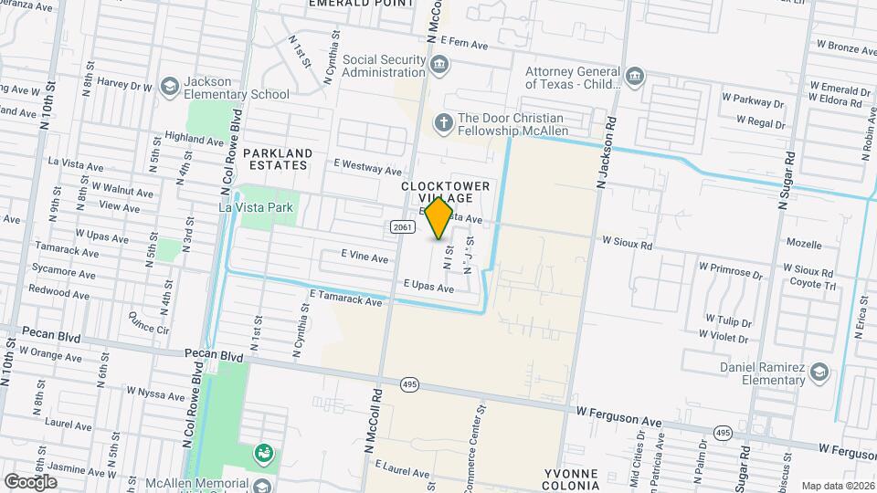 2216 N H St Map and Location Details