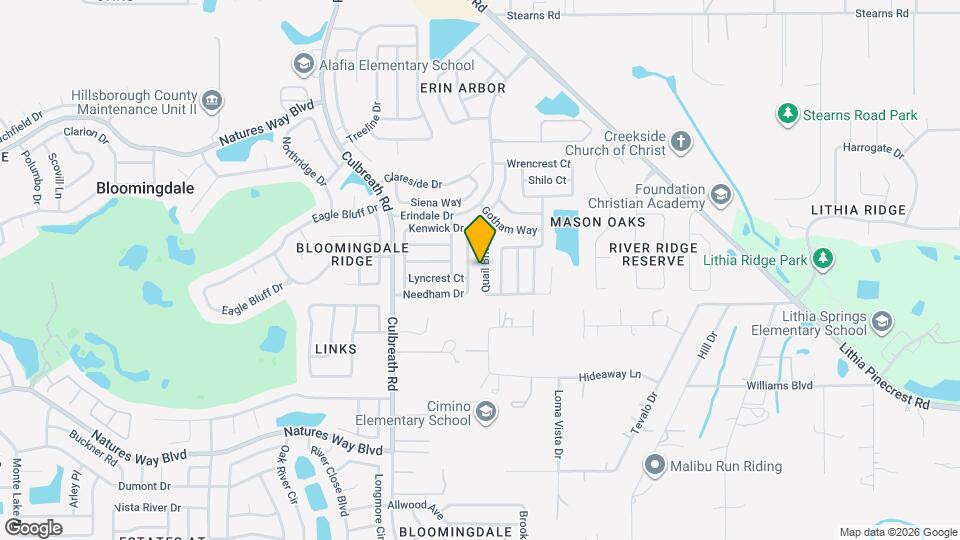 4021 Quail Briar Dr Mapa y Detalles de la Ubicación