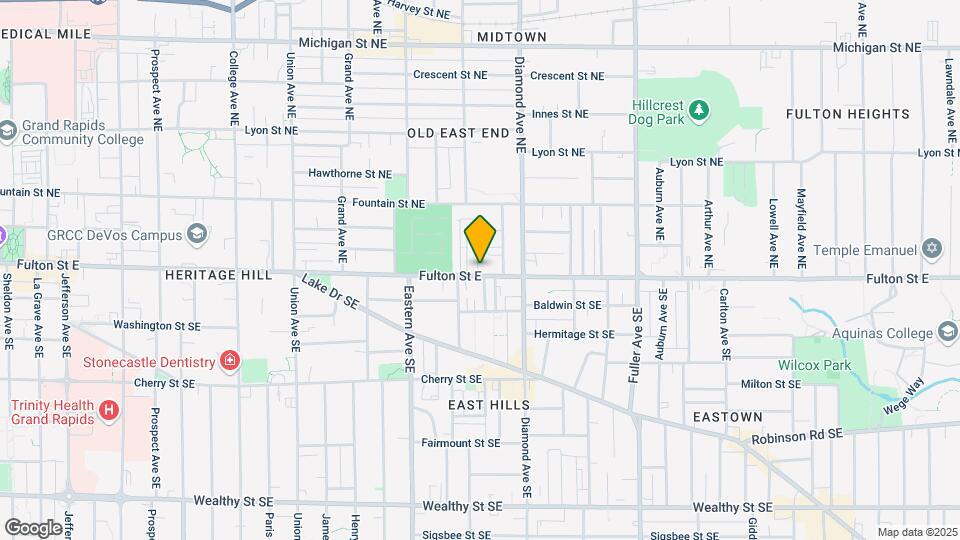 923 Fulton St E Map and Location Details