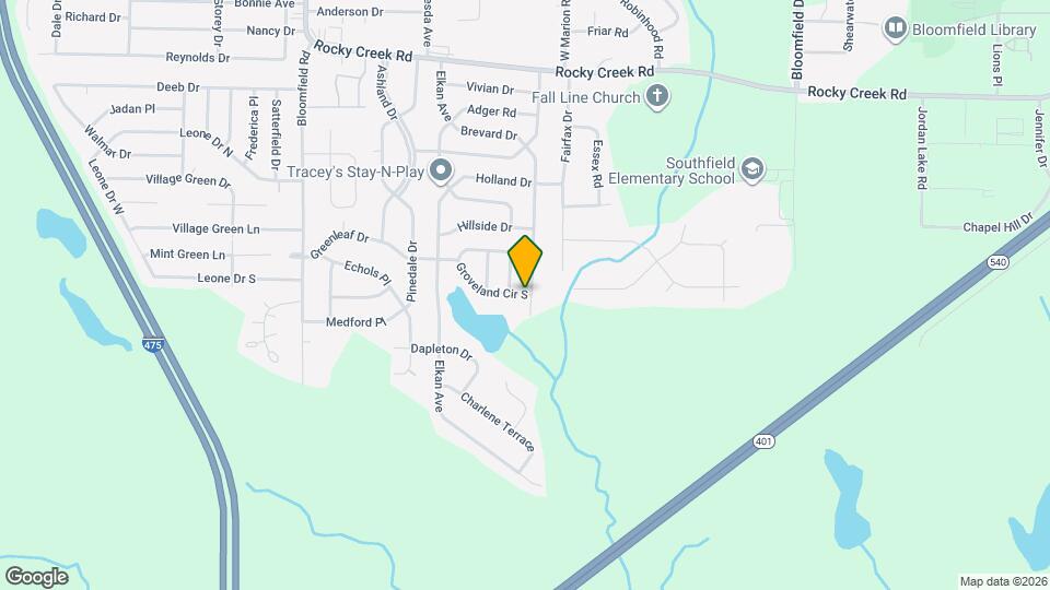 2403 Groveland Cir S Map and Location Details