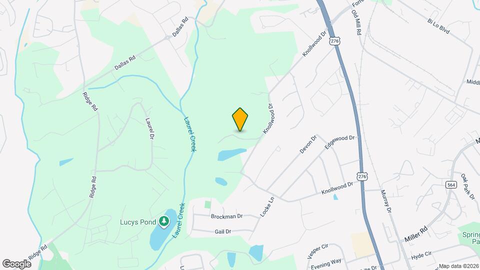 807 Knollwood Dr Map and Location Details