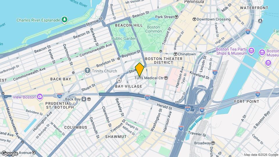 18 Winchester St Map and Location Details