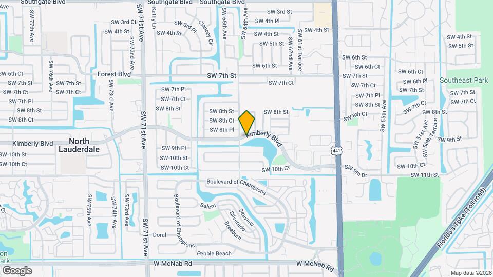 6410 Kimberly Blvd Map and Location Details