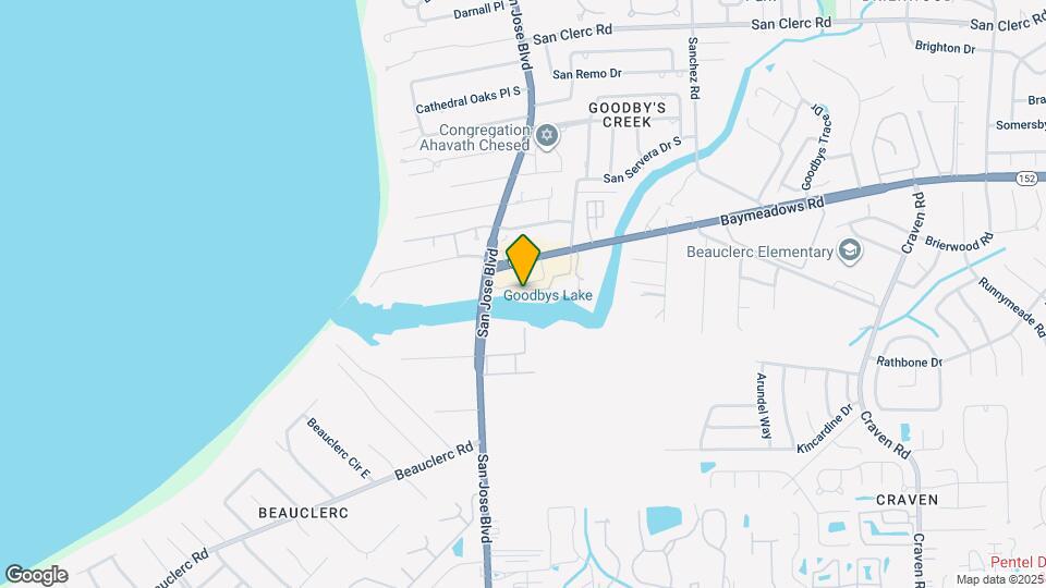 3958 Baymeadows Rd Map and Location Details