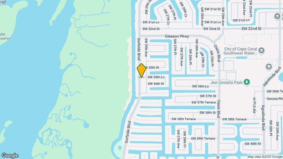 3525 Surfside Blvd Map and Location Details