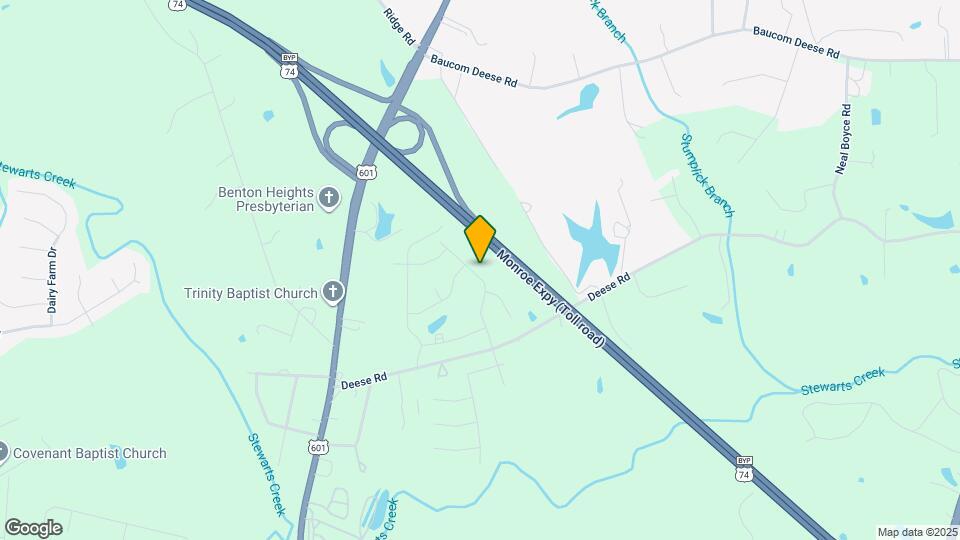 2828 Trinity St Map and Location Details