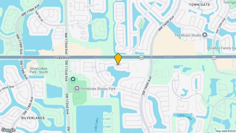 16447 SW 1st Ct Map and Location Details
