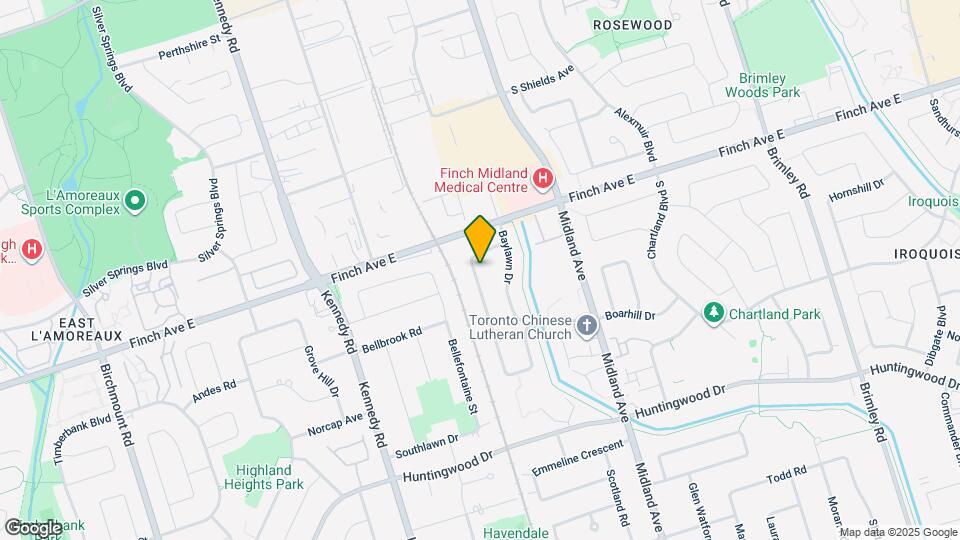 135 Petworth Crescent Map and Location Details