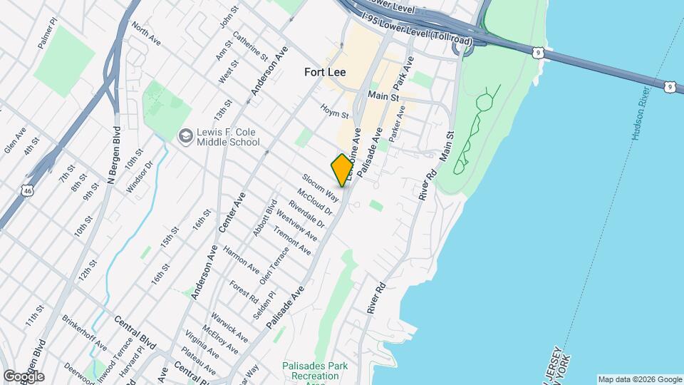 1515 Palisade Ave Mapa y Detalles de la Ubicación