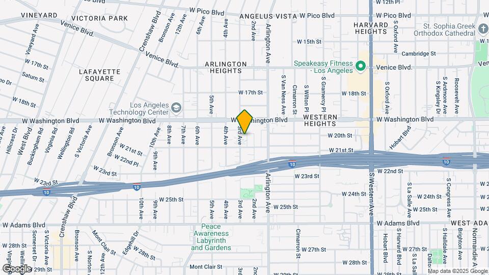 2010 3rd Ave Map and Location Details
