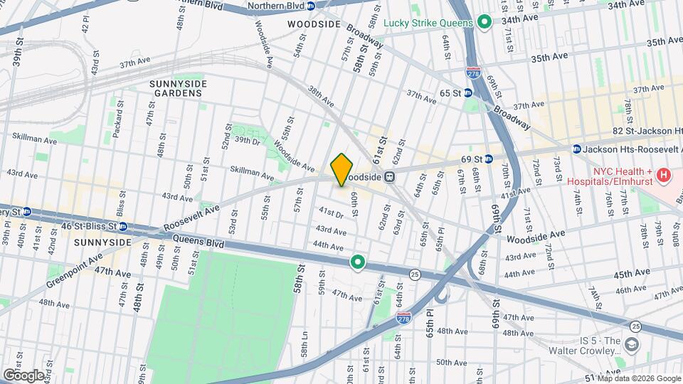 104-68 48th Ave Mapa y Detalles de la Ubicación