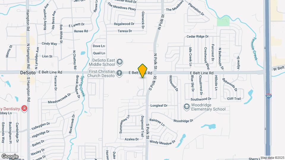 111 Streamside Dr Map and Location Details