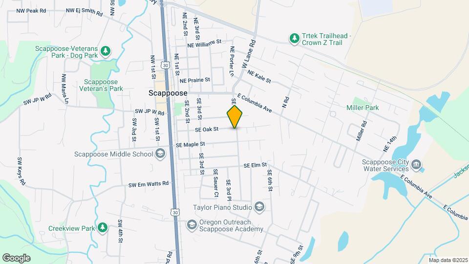 33774 SE Oak St Map and Location Details