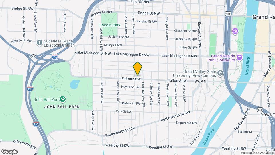 951 Fulton St W Map and Location Details