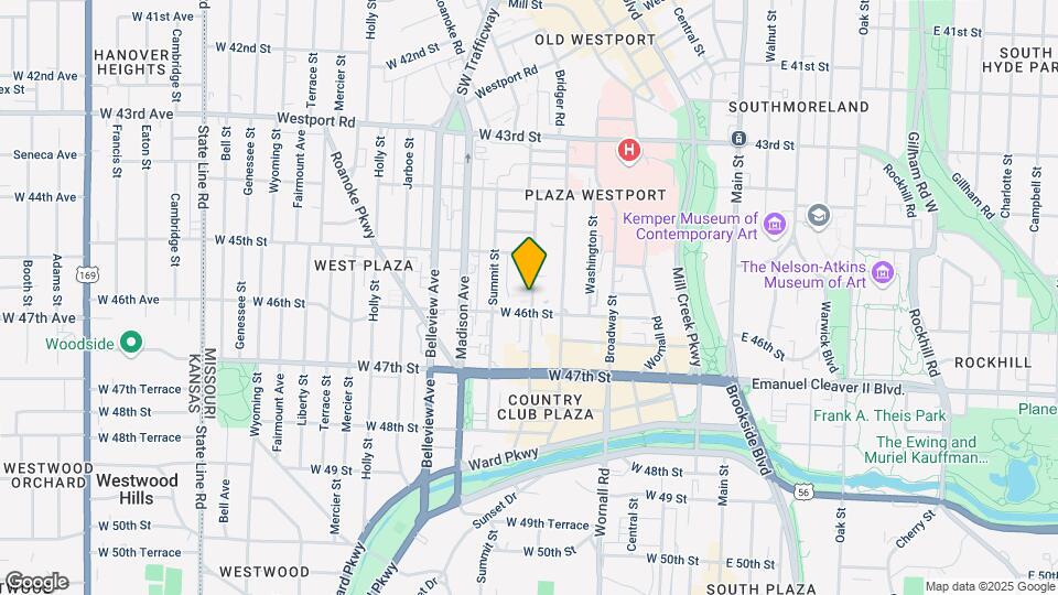 4536 Jefferson St Map and Location Details