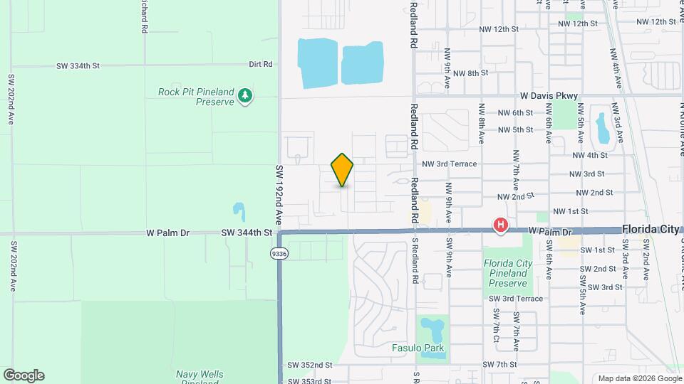 232 NW 13th Ct Map and Location Details