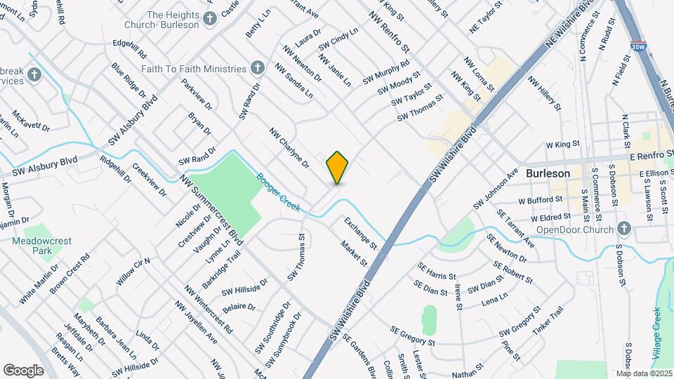 421 SW Thomas St Map and Location Details
