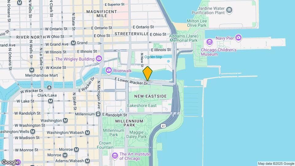 367 E Wacker Dr Map and Location Details
