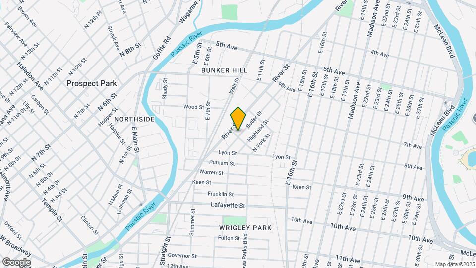 156 Butler St, Unit 1 Map and Location Details