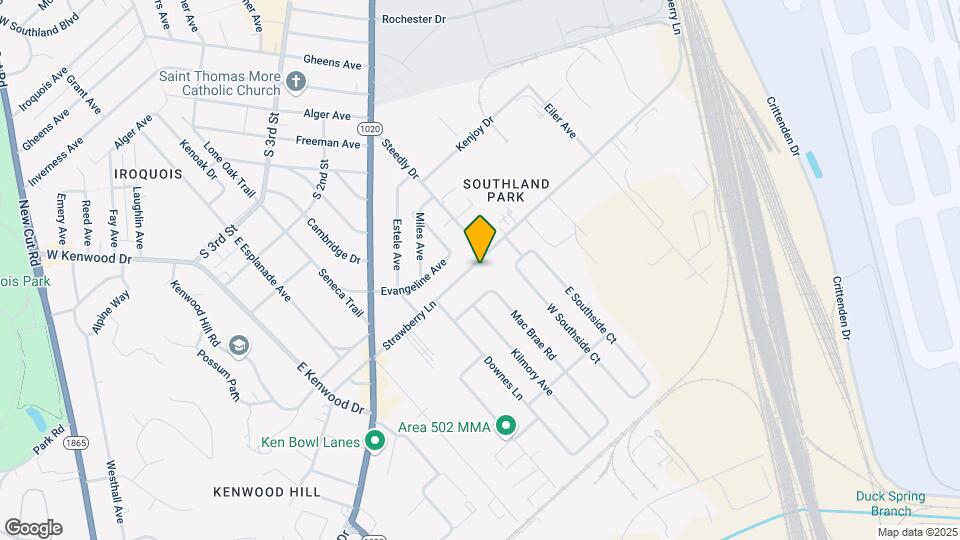 6603 Strawberry Ln Map and Location Details
