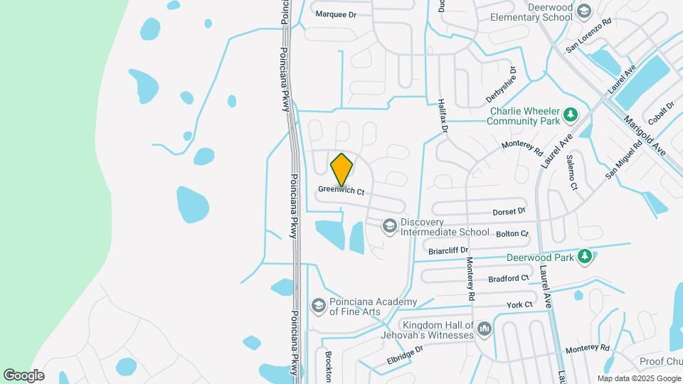 390 Greenwich Ct Map and Location Details