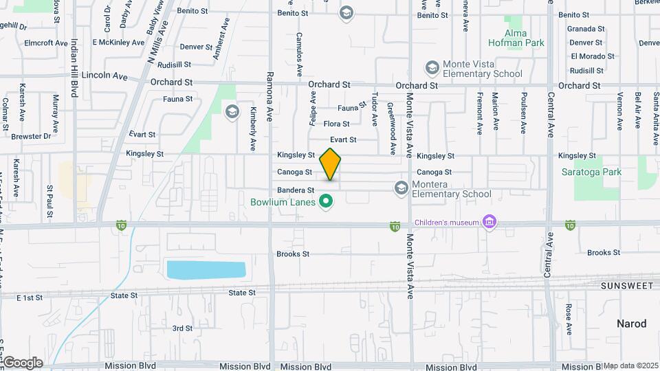 4674 Bandera St Map and Location Details