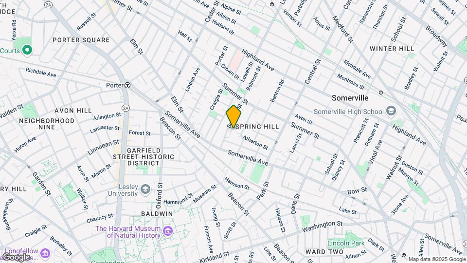 11 Belmont Sq, Unit #2 Map and Location Details