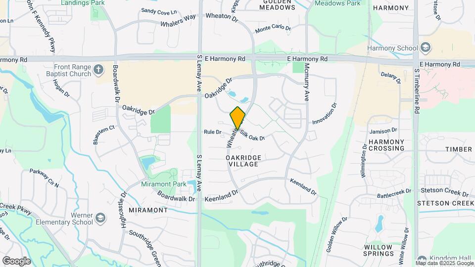 1301 Silk Oak Dr Map and Location Details