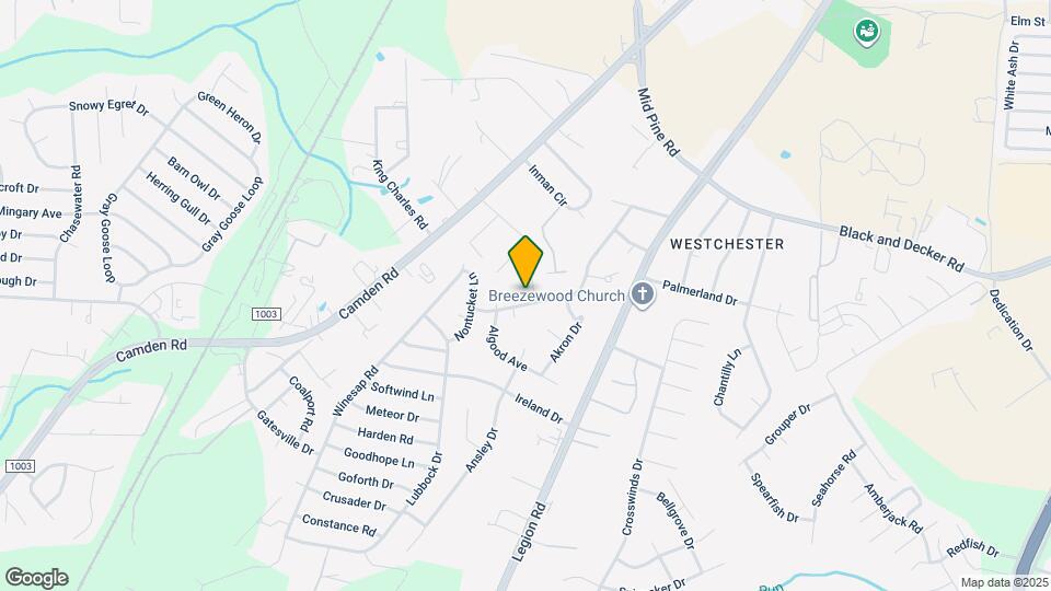 3022 Woolard Dr Map and Location Details