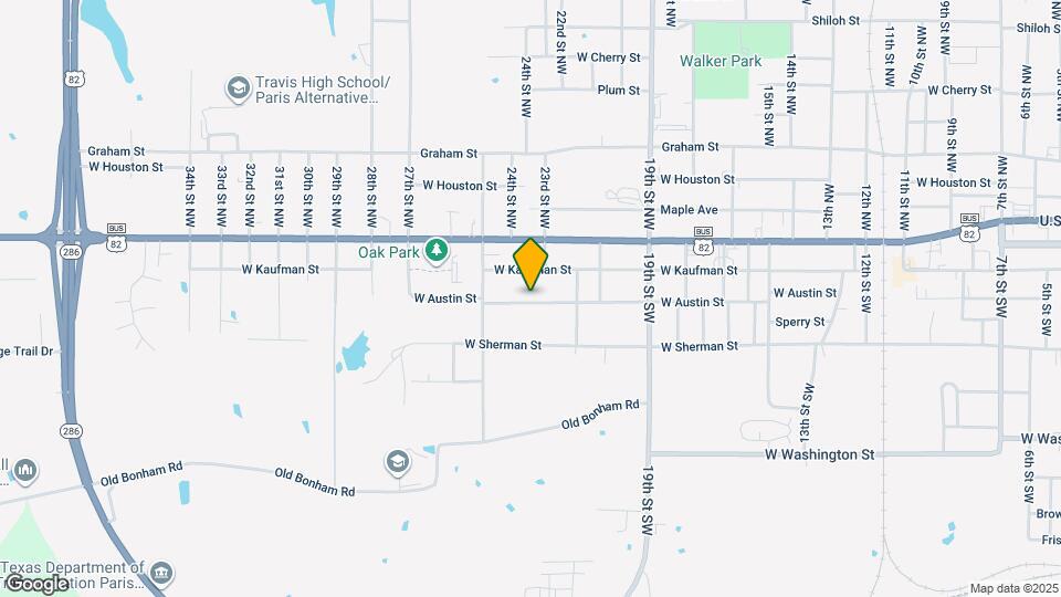 2320 W Austin St Map and Location Details