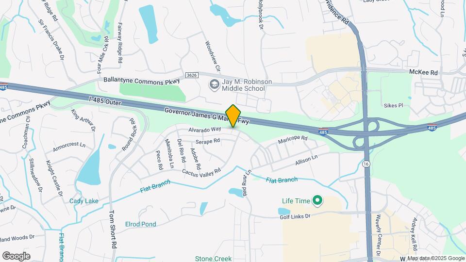 10724 Alvarado Way Map and Location Details