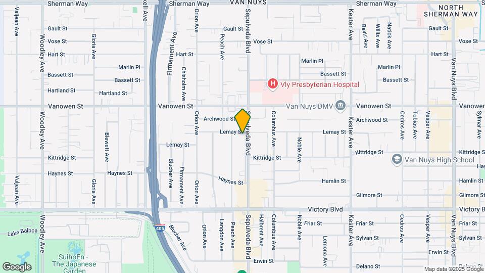 6655 Sepulveda Blvd Map and Location Details