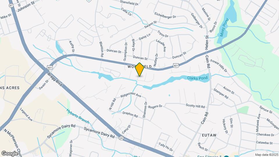 1624 Woodfield Rd Map and Location Details