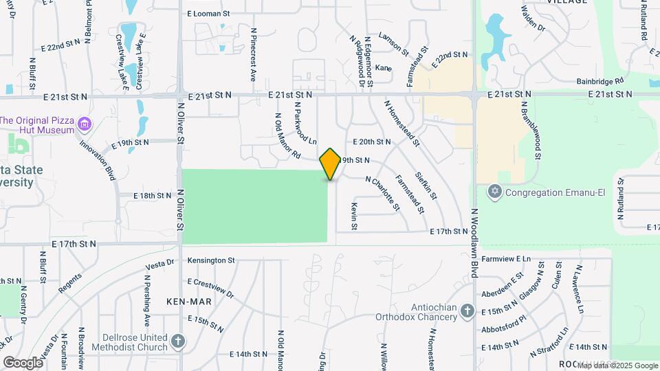 1917 N Edgemoor St Map and Location Details