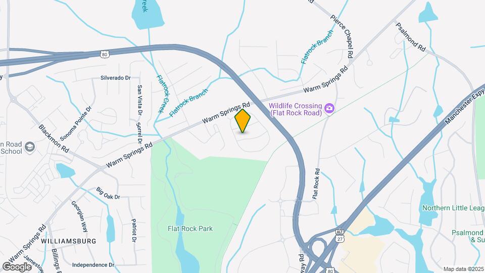 6523 Middleburg Dr Map and Location Details