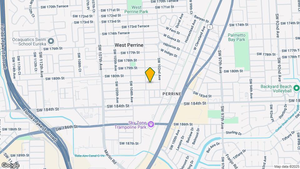 10270 SW 181st St Map and Location Details