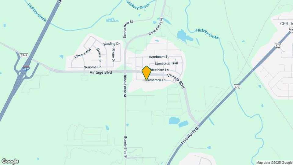 3317 Tamarack Ln Map and Location Details