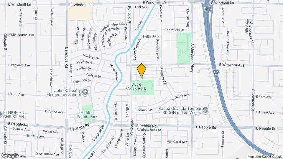 869 Park Walk Ave Map and Location Details