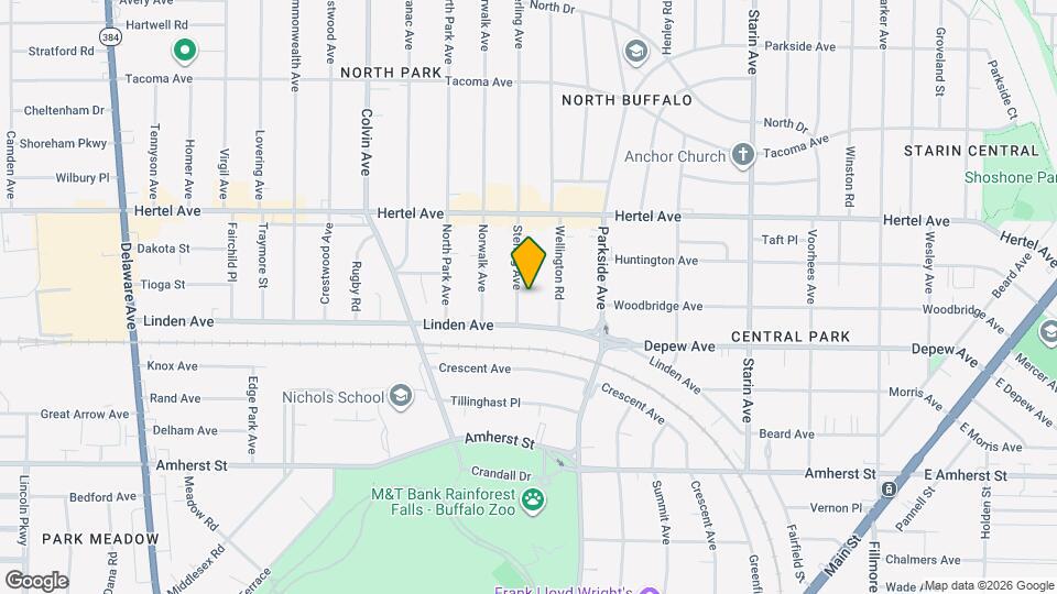 25 Sterling Ave, Unit Upper Mapa y Detalles de la Ubicación