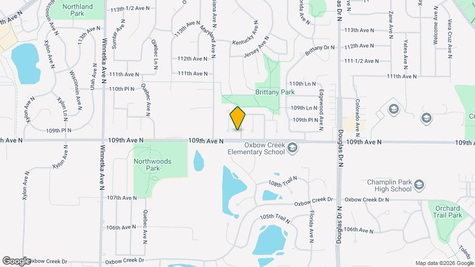 10911 Kentucky Ave N Mapa y Detalles de la Ubicación