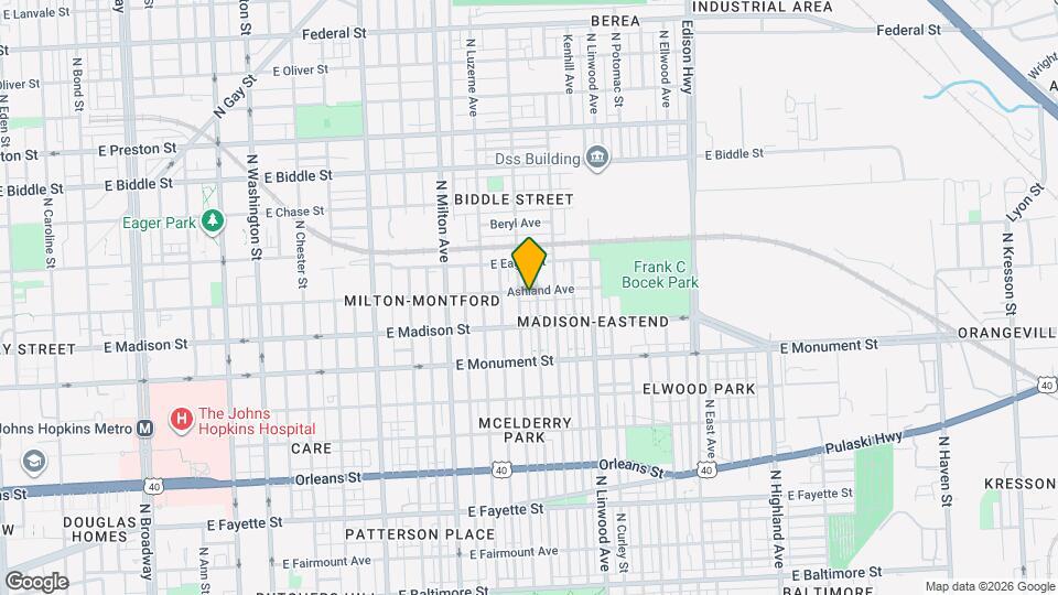 2711 Ashland Ave Map and Location Details