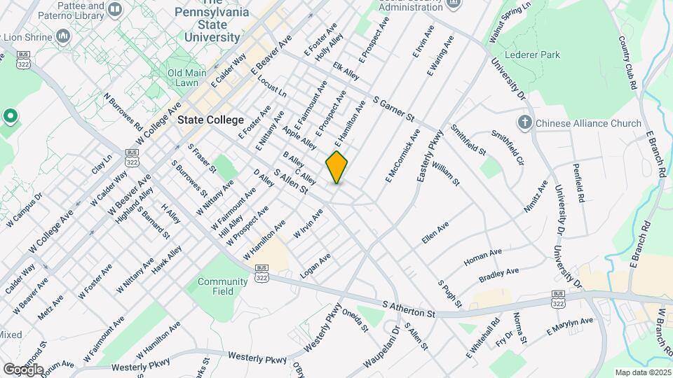 127 E Irvin Ave, Unit 127 Mapa y Detalles de la Ubicación