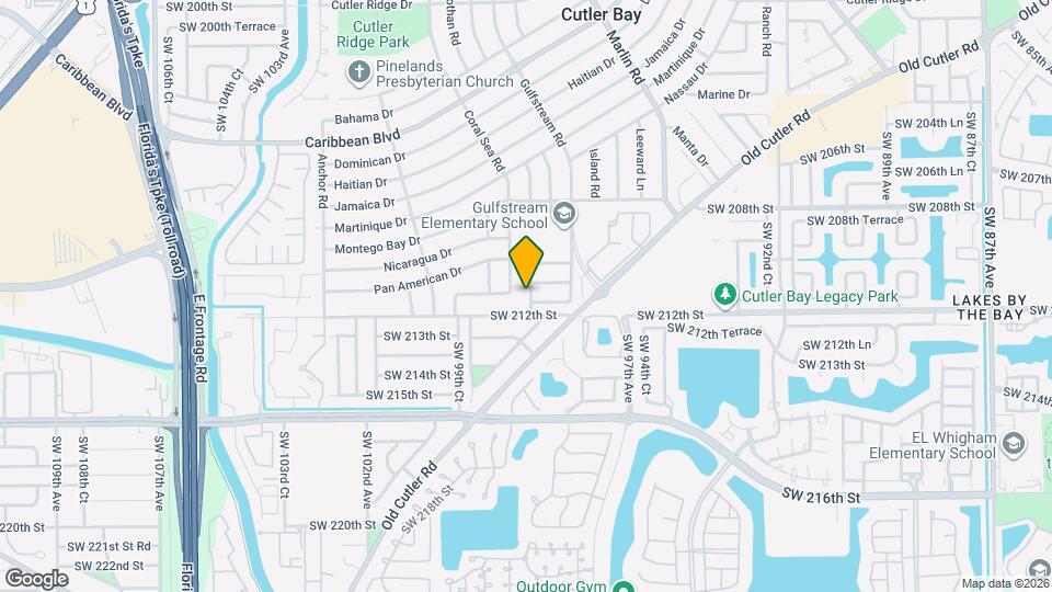 21052 SW 97th Pl Map and Location Details