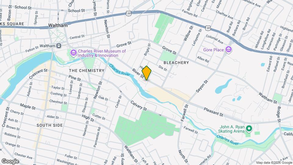 182 1/2 River St Map and Location Details