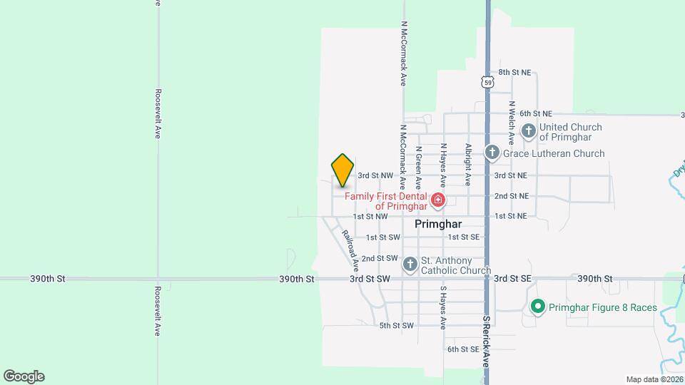 460 2nd St NW Map and Location Details