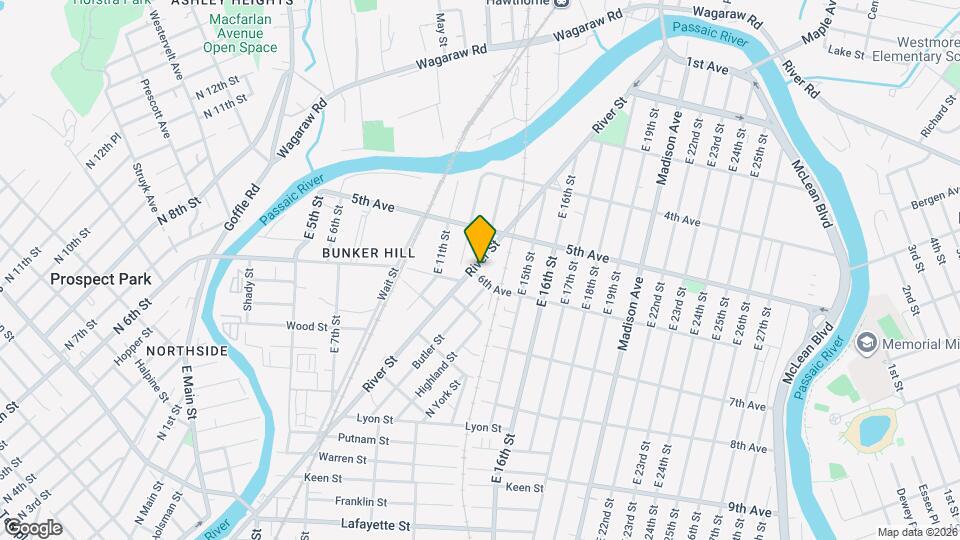 596 River St, Unit 6 Map and Location Details