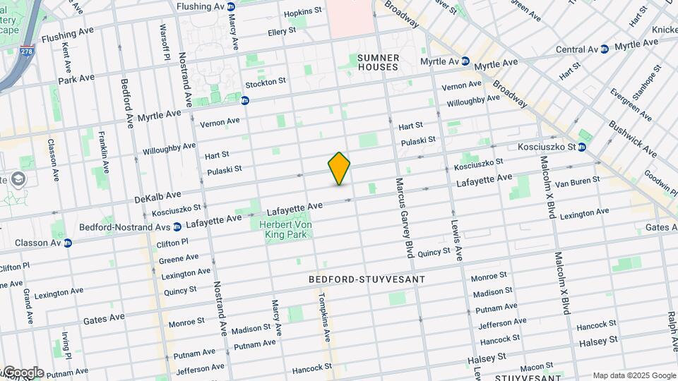 278 Kosciuszko St Map and Location Details