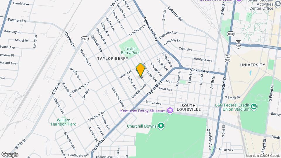 1120 Weller Ave Map and Location Details