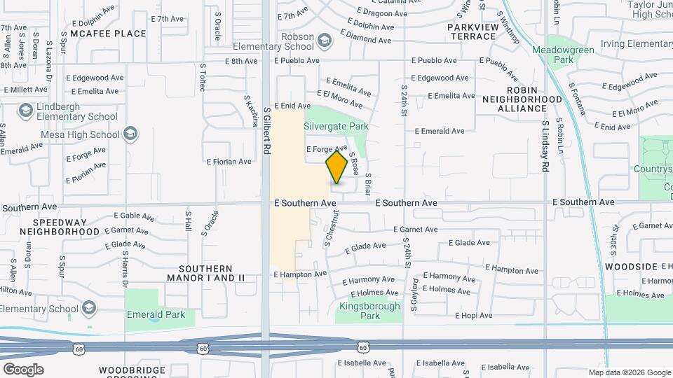 2216 E Flossmoor Ave Map and Location Details