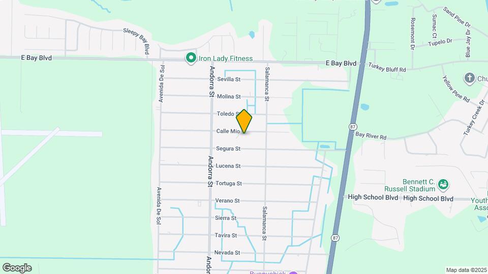 8283 Calle Mio Map and Location Details